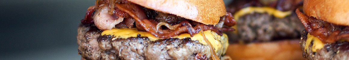 Eating Burger at Burger Street restaurant in Hurst, TX.
